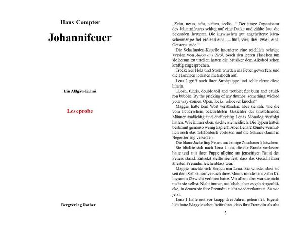 Produktbild: Johannifeuer