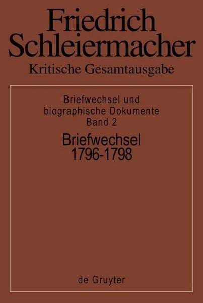 Produktbild: Briefwechsel 1796-1798