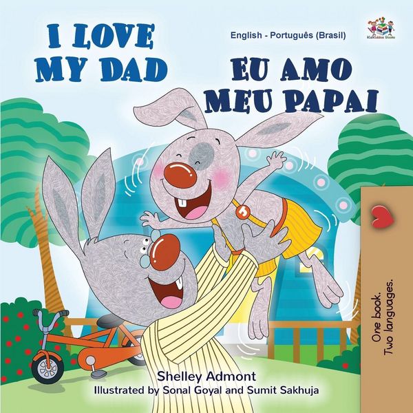 Produktbild: I Love My Dad (English Portuguese Bilingual Book for Kids - Brazilian)
