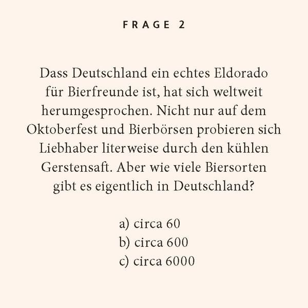 Produktbild: Bier-Quiz