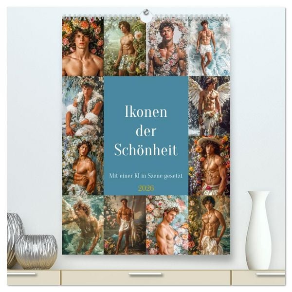 Produktbild: Ikonen der Sch&ouml;nheit (hochwertiger Premium Wandkalender 2026 DIN A2 hoch), Kunstdruck in Hochglanz