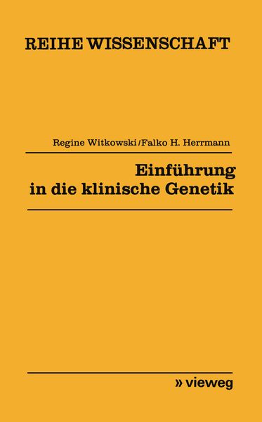 Produktbild: Einf&uuml;hrung in die klinische Genetik
