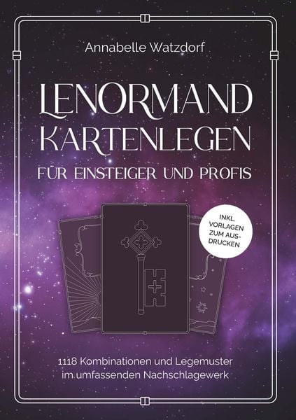 Produktbild: Lenormand Kartenlegen f&uuml;r Einsteiger und Profis
