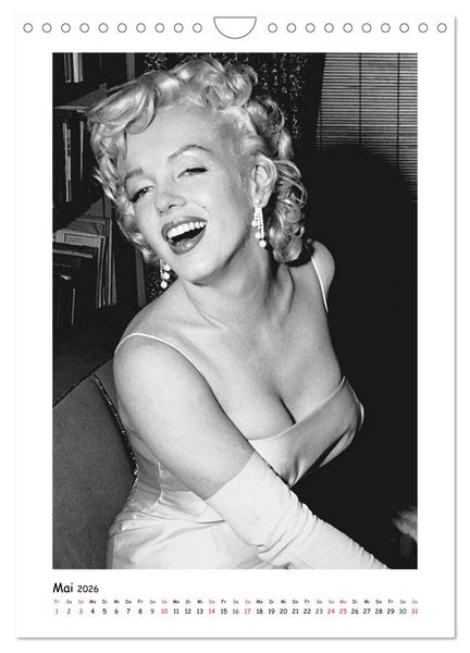 Produktbild: Marilyn Monroe. Weltstar und Sexsymbol (Wandkalender 2026 DIN A4 hoch), CALVENDO Monatskalender
