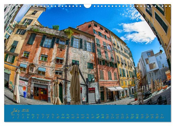 Produktbild: Riviera &ndash; Cote d&rsquo;Azur France and Liguria Italy (Wall Calendar 2026 DIN A3 landscape), CALVENDO 12 Month Wall Calendar