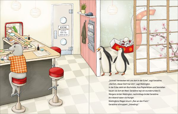 Produktbild: Pinguine in der Sushi-Bar