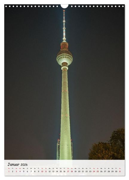 Produktbild: Berlin - Mitten drin! (Wandkalender 2026 DIN A3 hoch), CALVENDO Monatskalender