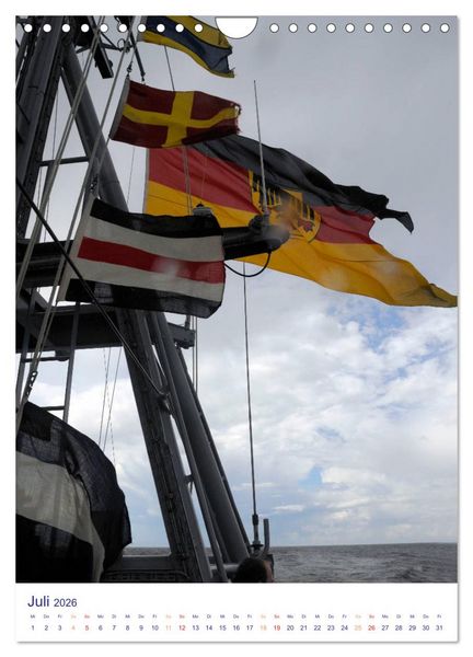 Produktbild: Die Boote vom 7. SG (Wandkalender 2026 DIN A4 hoch), CALVENDO Monatskalender