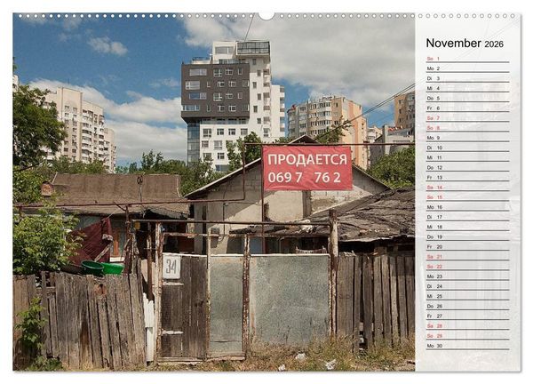 Produktbild: Chisinau (hochwertiger Premium Wandkalender 2026 DIN A2 quer), Kunstdruck in Hochglanz