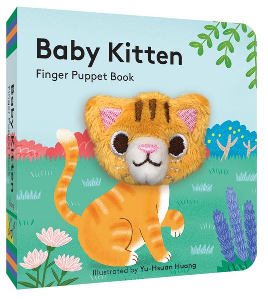 Baby Kitten: Finger Puppet Book, Taschenbuch von Yu-Hsuan Huang, Chronicle Books, 978-1-4521-8172-1