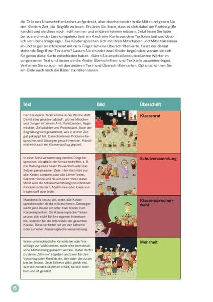 Produktbild: So geht Demokratie! Legekreis f&uuml;r die Grundschule in 10 Bildern