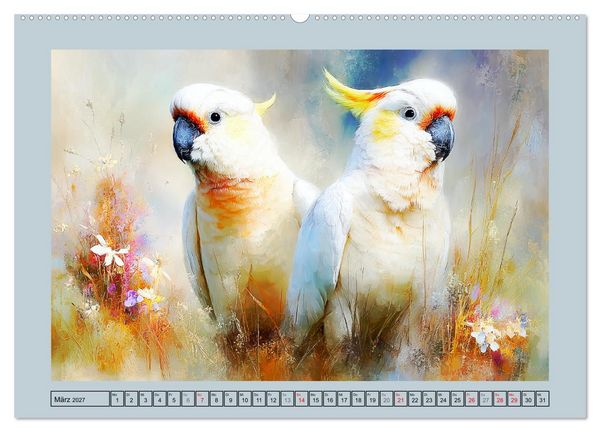 Produktbild: Kakadus. Papageien an Australiens K&uuml;ste (Wandkalender 2027 DIN A2 quer), CALVENDO Monatskalender
