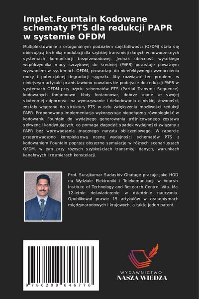 Produktbild: Implet.Fountain Kodowane schematy PTS dla redukcji PAPR w systemie OFDM