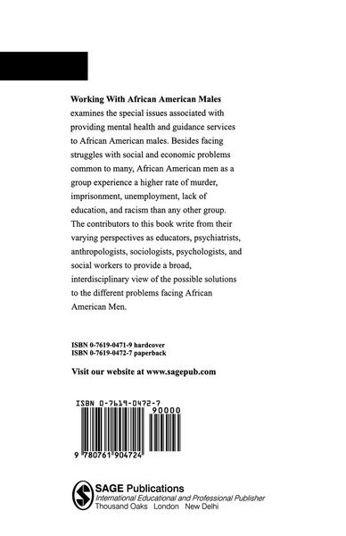 Produktbild: Working with African American Males