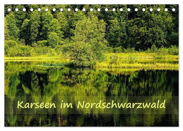 Produktbild: Karseen im Nordschwarzwald (Tischkalender 2026 DIN A5 quer), CALVENDO Monatskalender