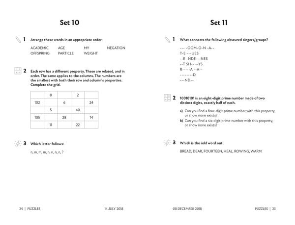 Produktbild: Times Mindset Puzzles Book 1