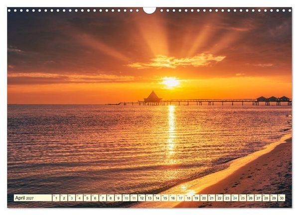 Produktbild: Usedom - Deutscher Inseltraum (Wandkalender 2027 DIN A3 quer), CALVENDO Monatskalender