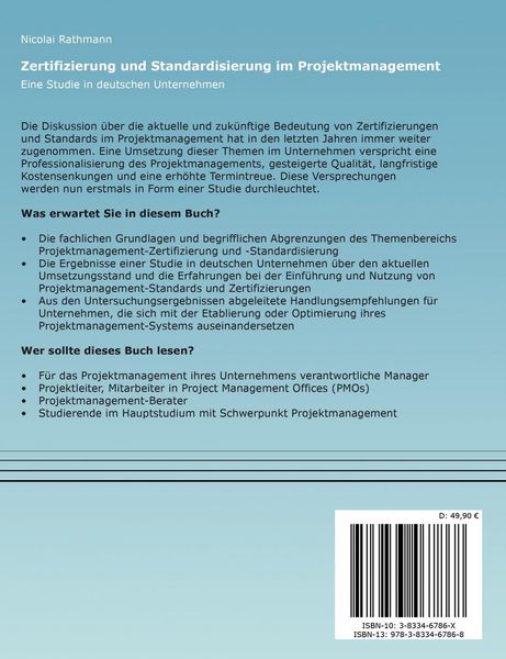 Produktbild: Zertifizierung und Standardisierung im Projektmanagement