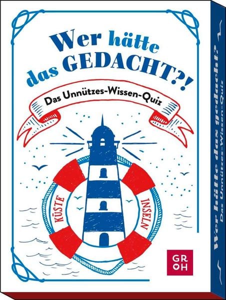 Produktbild: Wer h&auml;tte das gedacht?! Das Unn&uuml;tzes-Wissen-Quiz K&uuml;ste und Inseln