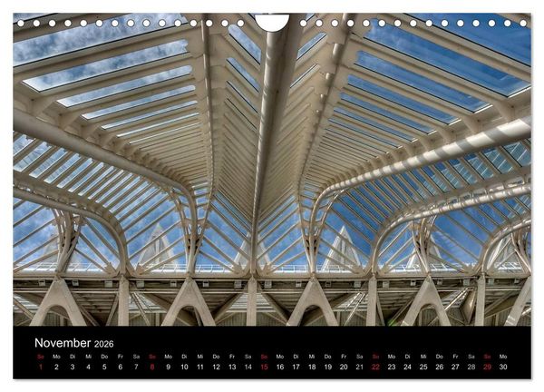 Produktbild: Moderne Architektur in Valencia (Wandkalender 2026 DIN A4 quer), CALVENDO Monatskalender