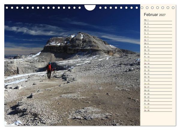 Produktbild: Weltnaturerbe DOLOMITEN (Wandkalender 2027 DIN A4 quer), CALVENDO Monatskalender