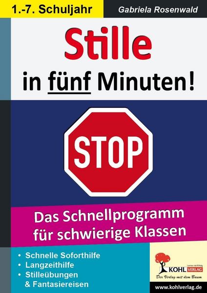 Produktbild: Stille in f&uuml;nf Minuten!