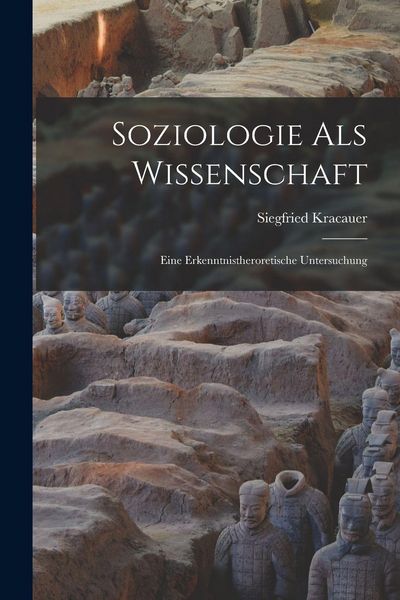 Produktbild: Soziologie Als Wissenschaft