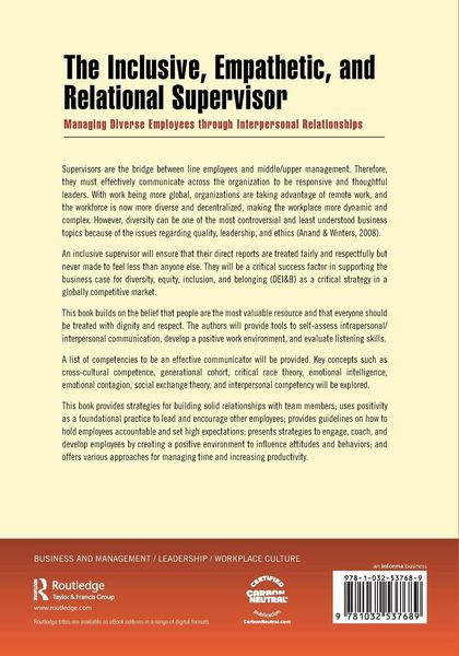 Produktbild: The Inclusive, Empathetic, and Relational Supervisor
