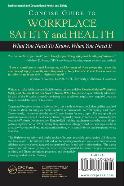 Produktbild: Concise Guide to Workplace Safety and Health