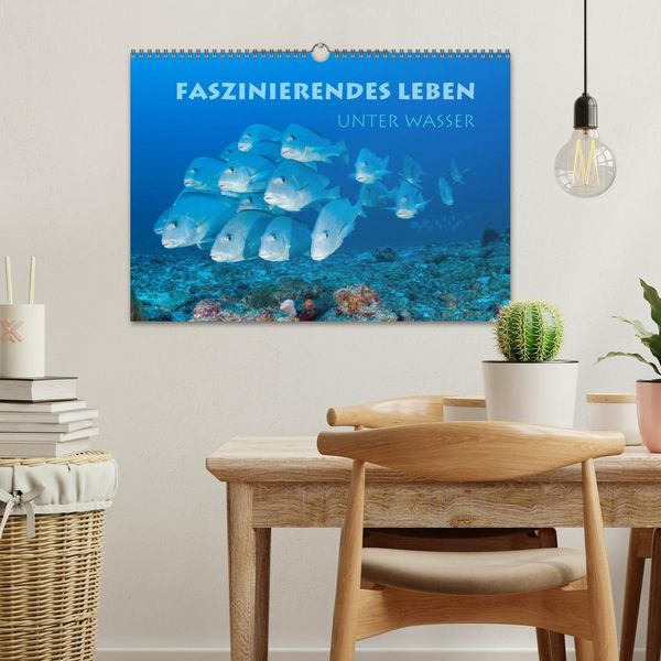 Produktbild: Faszinierendes Leben unter Wasser (Wandkalender 2026 DIN A3 quer), CALVENDO Monatskalender