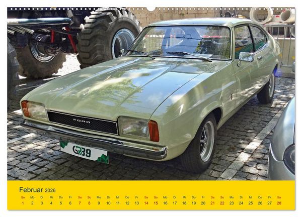 Produktbild: Automobile Tr&auml;ume der 70er (Wandkalender 2026 DIN A2 quer), CALVENDO Monatskalender