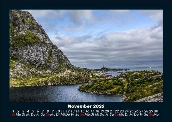Produktbild: Berge 2026 Fotokalender DIN A5