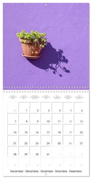 Produktbild: Leaves and flowers of Burano (Wall Calendar 2026 12 &times; 12 Inch) CALVENDO 12 Month Wall Calendar