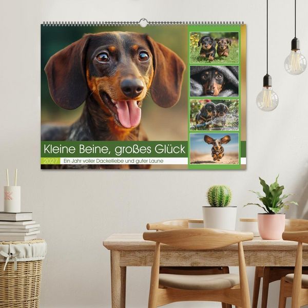 Produktbild: Kleine Beine, gro&szlig;es Gl&uuml;ck (Wandkalender 2027 DIN A2 quer), CALVENDO Monatskalender