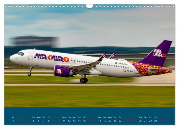 Produktbild: Panning Aviation Photography (Wall Calendar 2026 DIN A3 landscape), CALVENDO 12 Month Wall Calendar