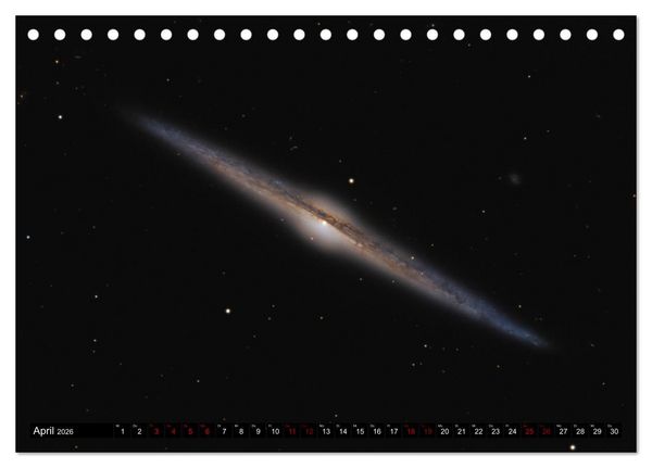 Produktbild: Ein Streifzug durch das Universum (Tischkalender 2026 DIN A5 quer), CALVENDO Monatskalender