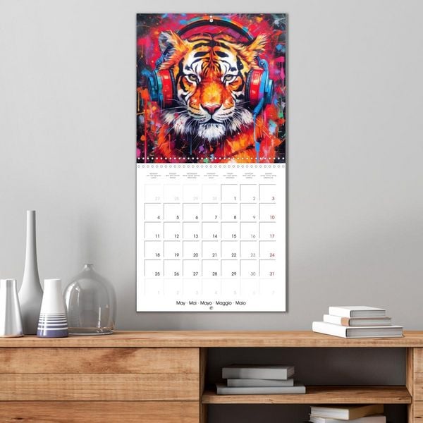 Produktbild: Animal Beats (Wall Calendar 2026 12 &times; 12 Inch) CALVENDO 12 Month Wall Calendar