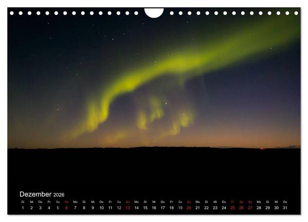 Produktbild: Island (Wandkalender 2026 DIN A4 quer), CALVENDO Monatskalender