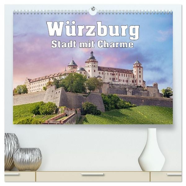 Produktbild: W&uuml;rzburg - Stadt mit Charme (hochwertiger Premium Wandkalender 2026 DIN A2 quer), Kunstdruck in Hochglanz