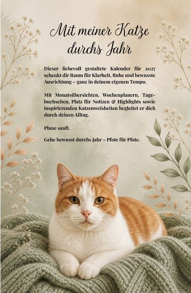 Produktbild: Mit meiner Katze durchs Jahr 2027