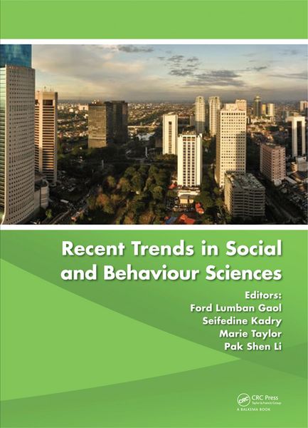 Produktbild: Recent Trends in Social and Behaviour Sciences