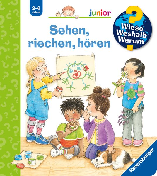 Wieso? Weshalb? Warum? junior, Band 36 - Sehen, riechen, hören, Gebundene Ausgabe von , Ravensburger Verlag GmbH, 978-3-473-60097-7
