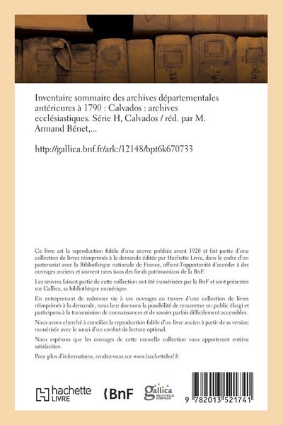 Produktbild: Inventaire Sommaire Des Archives D&eacute;partementales Ant&eacute;rieures &Agrave; 1790