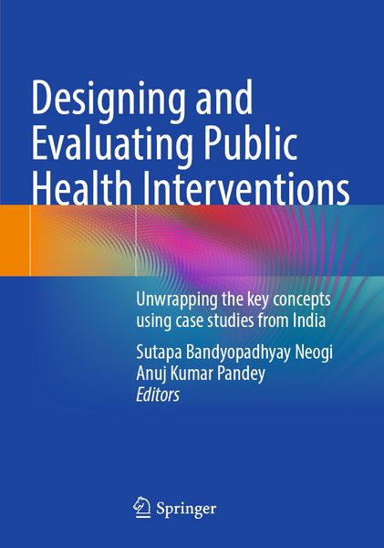 Produktbild: Designing and Evaluating Public Health Interventions