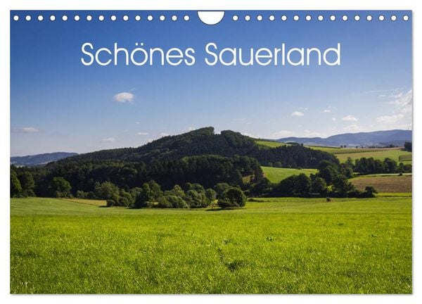 Schönes Sauerland (Wandkalender 2025 DIN A4 quer), CALVENDO Monatskalender