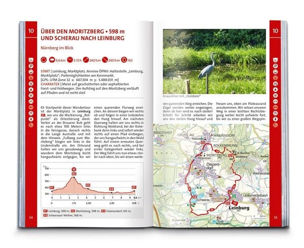 Produktbild: KOMPASS Wanderf&uuml;hrer N&uuml;rnberg, Frankenalb, Frankenh&ouml;he, Steigerwald, Fr&auml;nkisches Seenland, 55 Touren mit Extra-Tourenkarte