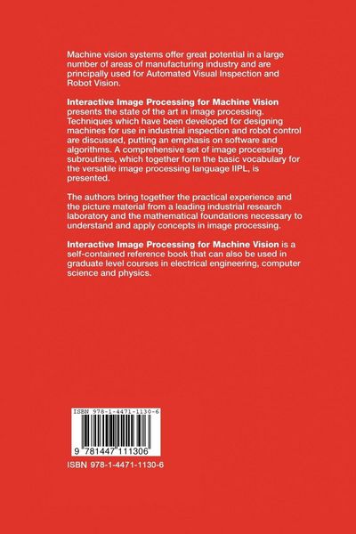Produktbild: Interactive Image Processing for Machine Vision