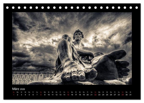 Produktbild: London-Bilder (Tischkalender 2026 DIN A5 quer), CALVENDO Monatskalender