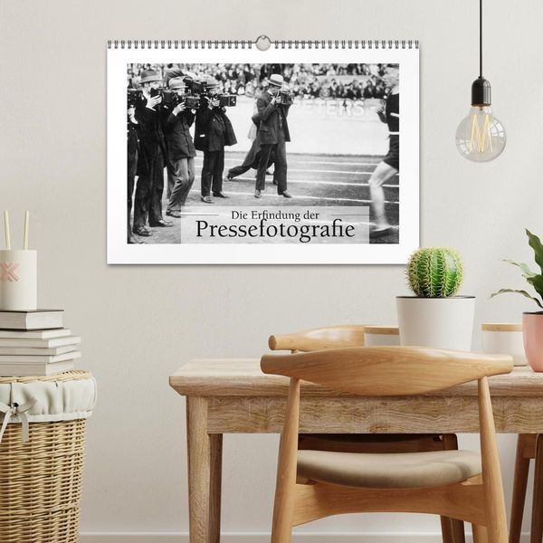 Produktbild: Die Erfindung der Pressefotografie - Aus der Sammlung Ullstein 1894-1945 (Wandkalender 2026 DIN A3 quer), CALVENDO Monatskalender
