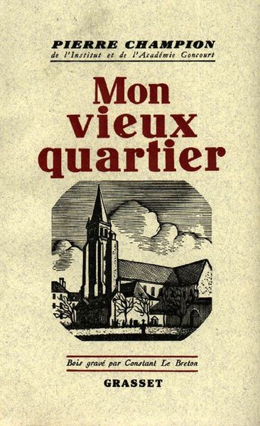 Produktbild: Mon vieux quartier
